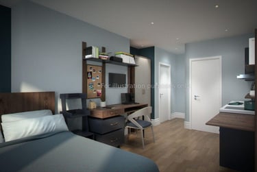 1 bed studio, 168 Corporation Street, City Centre, Birmingham, B46RP - Image 3